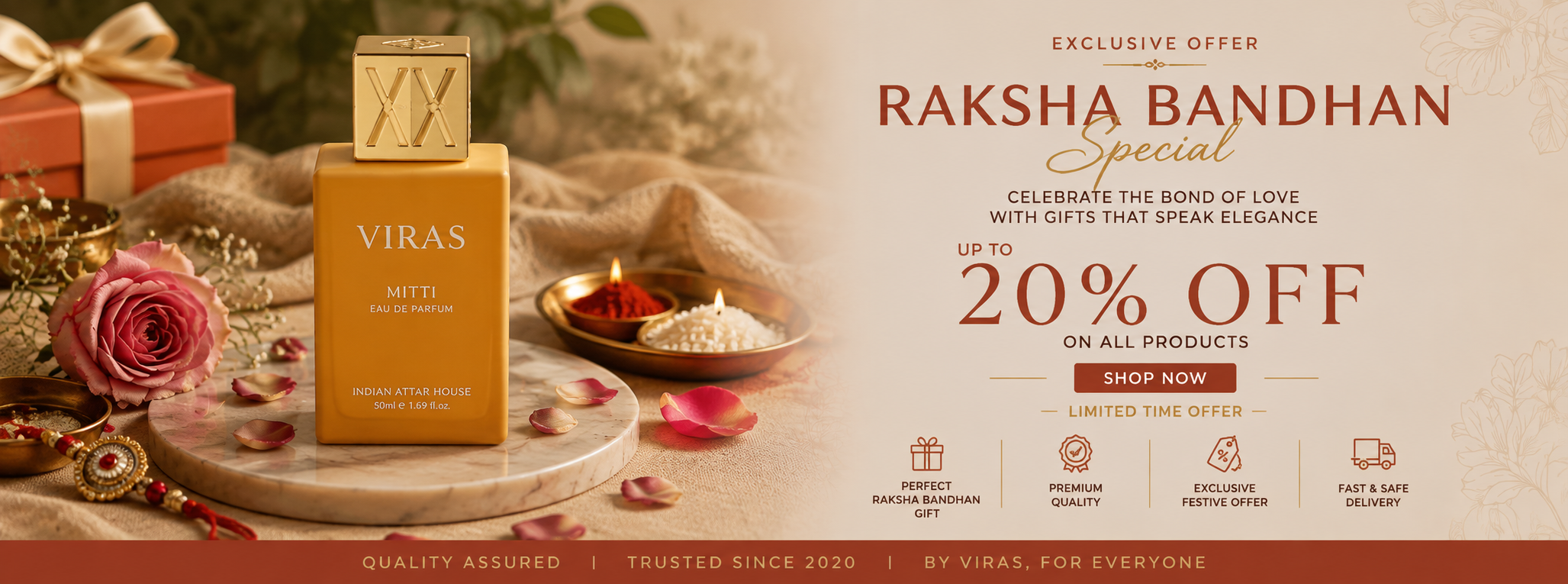 Viras Raksha Bandhan Gift Scents